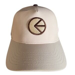 Ethika Baseball Cap One Size Pink Embroidered Logo Perforated Trucker Style